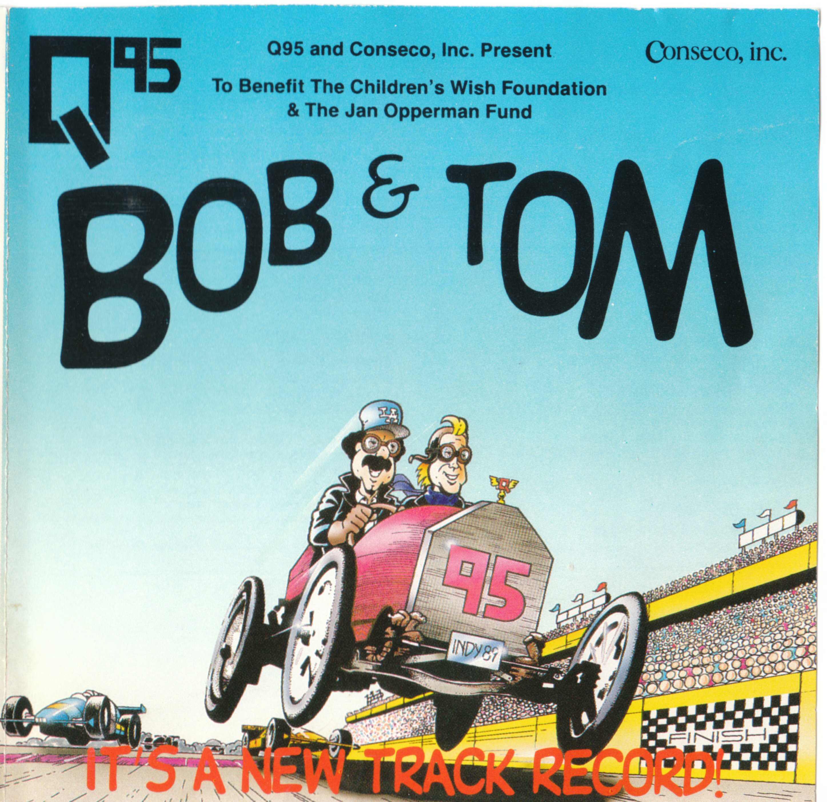 Cover for Bob and Tom's It's a New Track Record